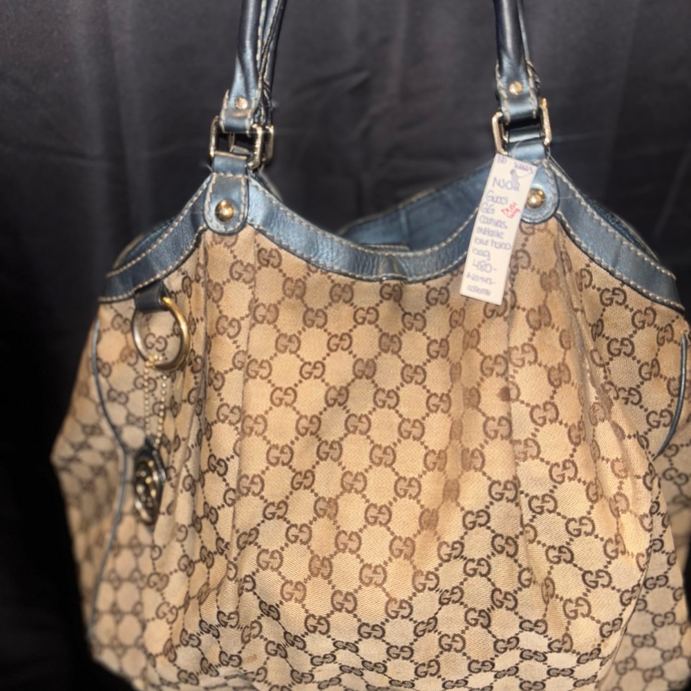 Gucci Beige and Blue Women's Bag